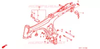 CADRE pour Honda BENLY CD 50 SPECIAL de 1996