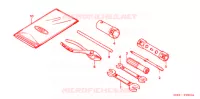 OUTIL pour Honda BENLY CD 50 SPECIAL de 1997