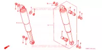 AMORTISSEUR ARRIERE pour Honda BENLY CD 50 SPECIAL de 1999