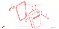 COUVERCLES LATERAUX pour Honda BENLY CD 50 SPECIAL de 1999