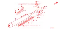 SILENCIEUX D'ECHAPPEMENT pour Honda BENLY CD 50 SPECIAL de 1999