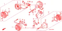 CLIGNOTANT pour Honda CG 125 CARGO de 1999