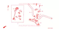 GUIDON   TE DE FOURCHE pour Honda CG 125 CARGO de 1999