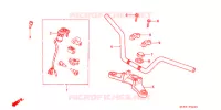 GUIDON   TE DE FOURCHE pour Honda CG 125 CARGO de 2000