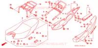 SELLE (2) pour Honda CG 150 CARGO de 2007