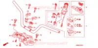 GUIDON   TE DE FOURCHE pour Honda CG 150 TITAN PARTIDA ELETRICA de 2008