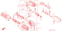 CLIGNOTANT pour Honda CG 150 TITAN PARTIDA ELETRICA de 2005