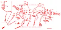 LEVIER DE GUIDON   CABLE   COMMODO pour Honda CG 150 TITAN ARRANQUE ELÉCTRICO de 2010