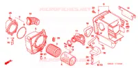 COUVERCLES LATERAUX (1) pour Honda CG 150 TITAN ARRANQUE ELÉCTRICO, DISCO DE FRENO DELANTERO 2LA de 2008