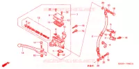 MAITRE CYLINDRE DE FREIN AVANT pour Honda CG 150 TITAN ARRANQUE ELÉCTRICO, DISCO DE FRENO DELANTERO 2LA de 2008