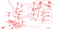 GUIDON   TE DE FOURCHE pour Honda CG 150 TITAN PARTIDA ELÉTRICA, FREIO A DISCO DIANTEIRO de 2008