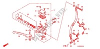 MAITRE CYLINDRE DE FREIN AVANT pour Honda CG 150 TITAN Electric Start, front Disk de 2010