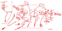 LEVIER DE GUIDON   CABLE   COMMODO pour Honda CG 150 TITAN DISCO DELANTERO, LLANTAS FUNDIDAS de 2010