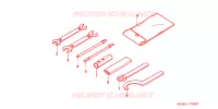 OUTIL pour Honda CG 150 CARGO JOB de 2008