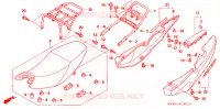 SELLE (2) pour Honda CG 150 CARGO JOB de 2006