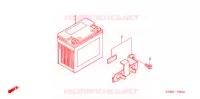 BATTERIE (1) pour Honda CG 150 TITAN KICK 3LA de 2008