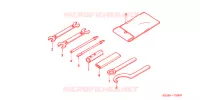 OUTIL pour Honda CG 150 TITAN KICK 3LA de 2008