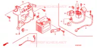 BATTERIE pour Honda CG 150 TITAN KICK de 2009