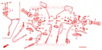 LEVIER DE GUIDON   CABLE   COMMODO pour Honda CG 150 TITAN KICK de 2009