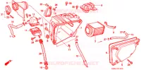 FILTRE A AIR pour Honda REBEL 250 2 TONE de 1999