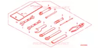 OUTIL pour Honda REBEL 250 2 TONE de 1999