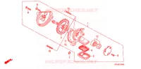 POMPE A HUILE pour Honda REBEL 250 2 TONE de 2000