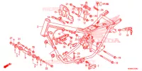 CADRE pour Honda REBEL 250 de 2005