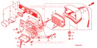 FEU ARRIERE pour Honda REBEL 250 de 2005