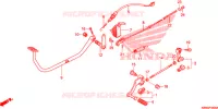 PEDALE pour Honda REBEL 250 de 2005