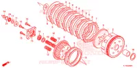 EMBRAYAGE pour Honda REBEL 250 de 2014