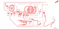 COMPTEUR pour Honda REBEL 250 de 2014