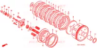 EMBRAYAGE pour Honda REBEL 250 de 1996