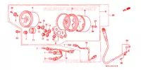 COMPTEUR pour Honda REBEL 250 de 2000