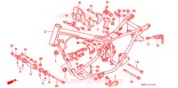 CADRE pour Honda REBEL 250 de 2000