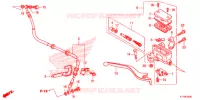 MAITRE CYLINDRE DE FREIN AVANT pour Honda REBEL 250 de 2015