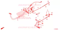 PEDALE pour Honda REBEL 250 de 2015