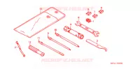 OUTIL pour Honda FUSION 250 TYPE X de 2004
