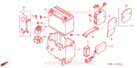 BATTERIE pour Honda FUSION 250 SPECIAL EDITION de 2005