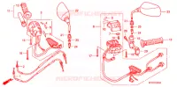 COMMODO   LEVIER   CABLE pour Honda FUSION 250 SPECIAL EDITION de 2005