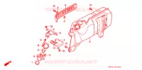 SILENCIEUX D'ECHAPPEMENT pour Honda CN 250 HELIX de 1994