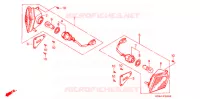 CLIGNOTANT pour Honda CN 250 HELIX de 1995