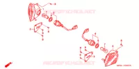 CLIGNOTANT pour Honda CN 250 HELIX de 1998