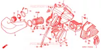 FILTRE A AIR pour Honda CN 250 HELIX de 1998