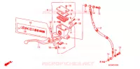 MAITRE CYLINDRE DE FREIN AVANT pour Honda CN 250 HELIX de 1998