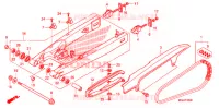 BRAS OSCILLANT pour Honda CBF 1000 F ABS de 2010