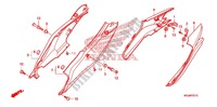 CARENAGES ARRIERE pour Honda CBF 1000 F ABS de 2010