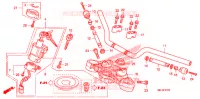 GUIDON   TE DE FOURCHE pour Honda CBF 1000 F ABS de 2010