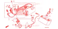 BATTERIE pour Honda CBF 1000 F ABS de 2011