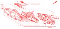 COMPTEUR pour Honda CBF 1000 F ABS de 2011