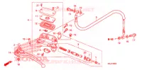 MAITRE CYLINDRE pour Honda CBF 1000 F ABS de 2011